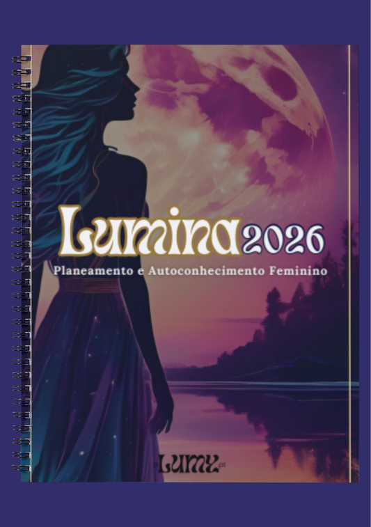 LUMINA 2026 — Agenda • Planner • Diário Cíclico • Livro Saberes Femininos (Download Digital)