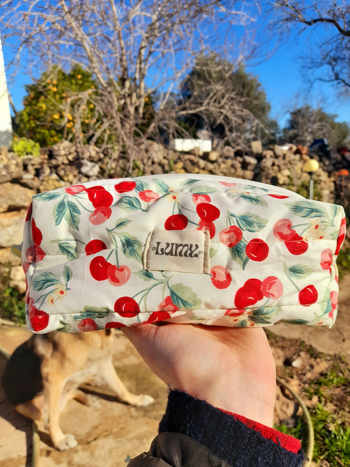 Necessaire Box Jardim de Cerejas
