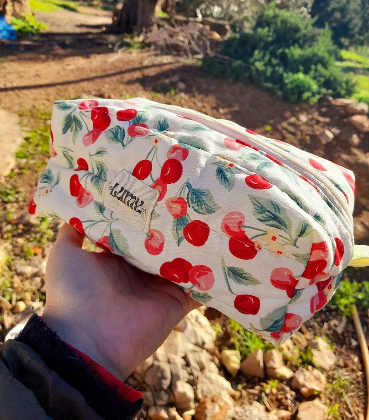 Necessaire Box Jardim de Cerejas