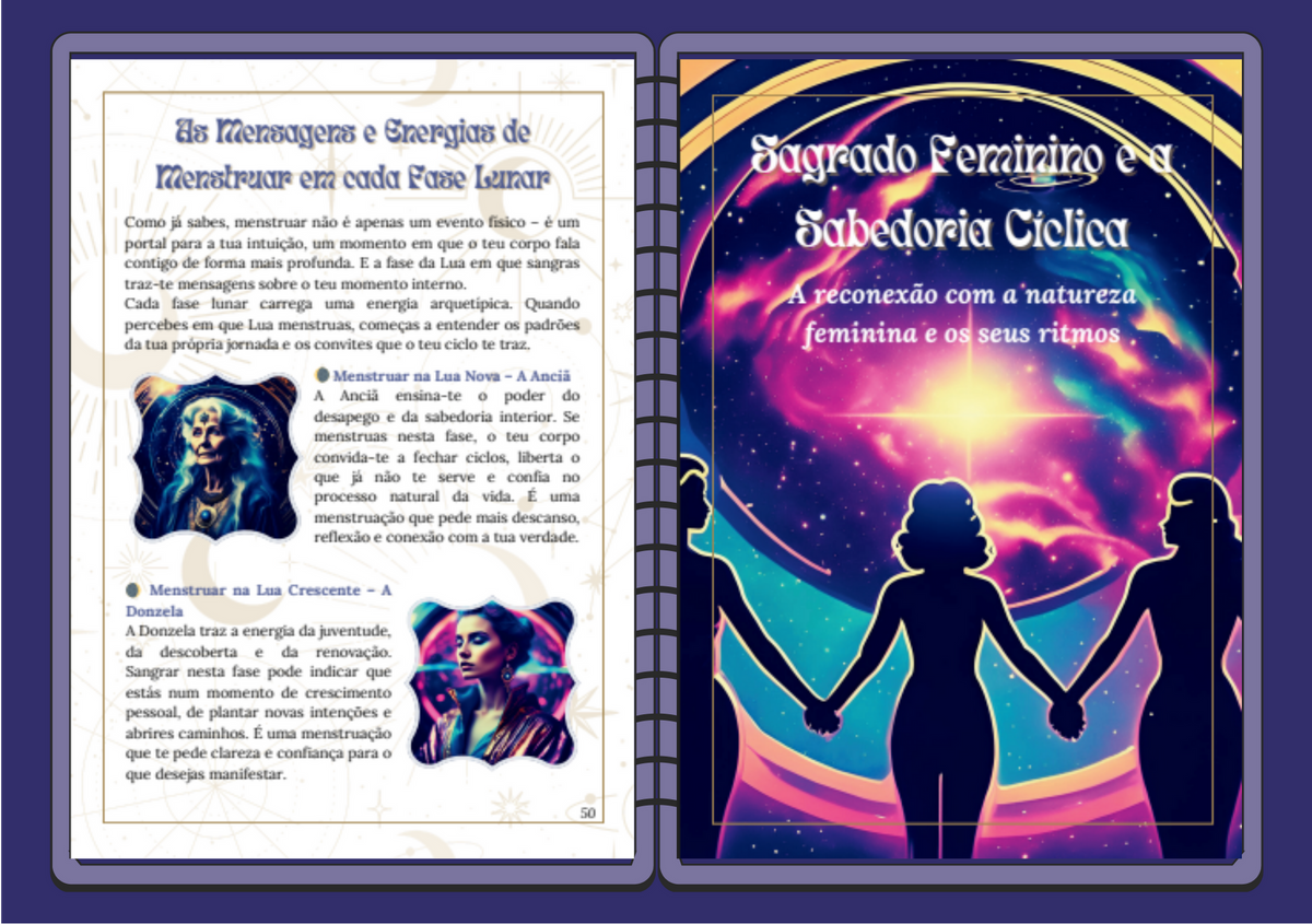 LUMINA 2026 — Agenda • Planner • Diário Cíclico • Livro Saberes Femininos (Download Digital)