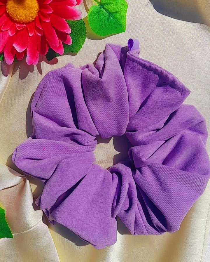 Scrunchie Aurora Lilás Maxi