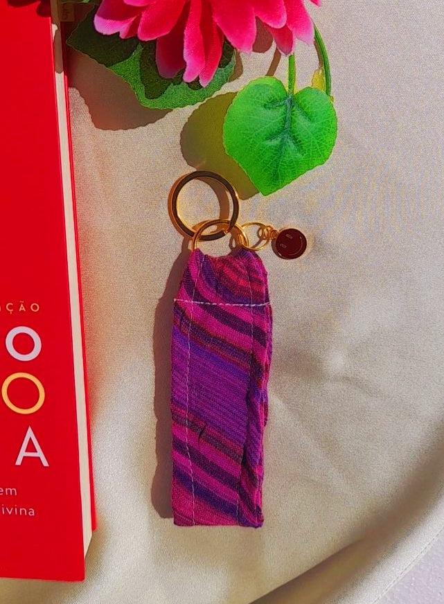 Porta-chaves Purple Waves