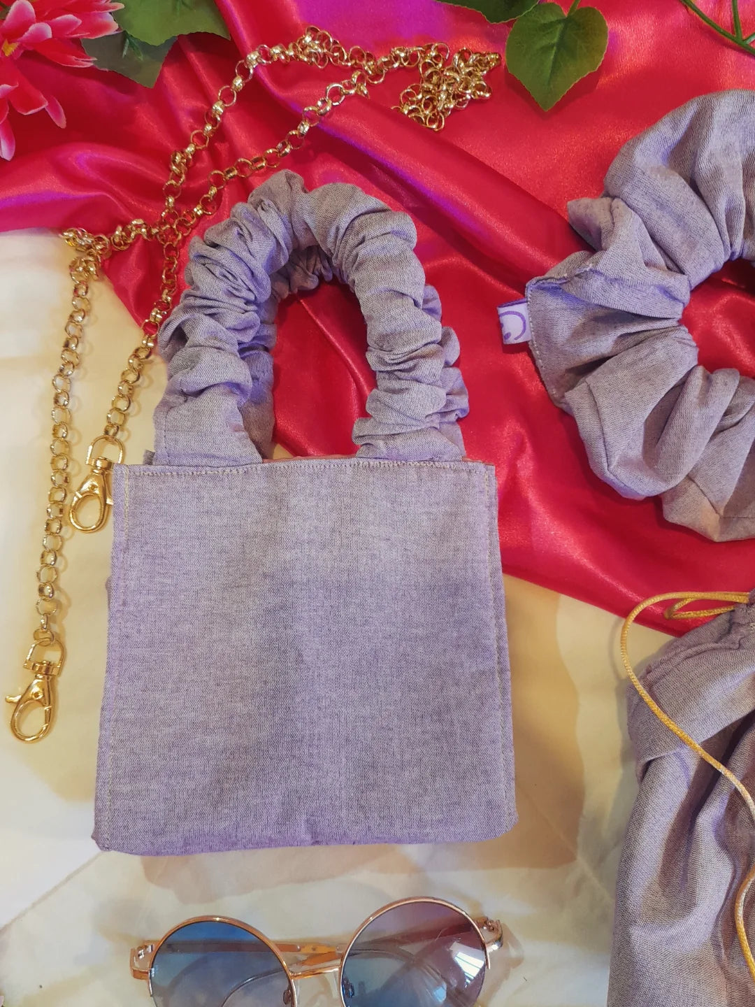 Mala * A Doçura * — Scrunchie Bag Exclusiva - Coleção 5 Sentidos