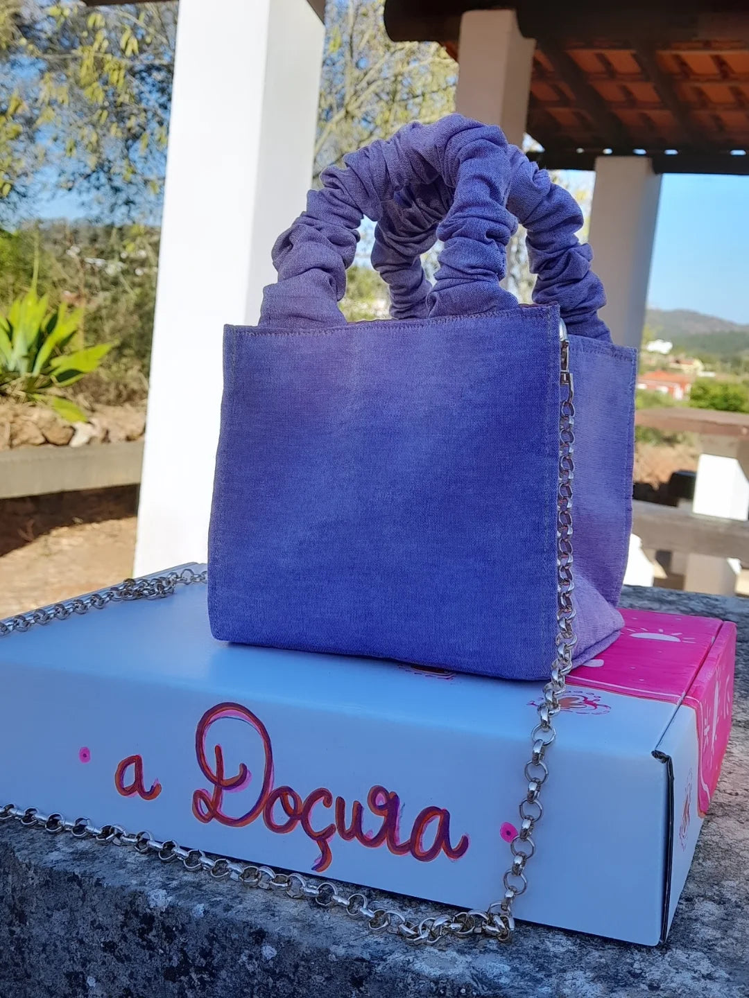 Mala * A Doçura * — Scrunchie Bag Exclusiva - Coleção 5 Sentidos