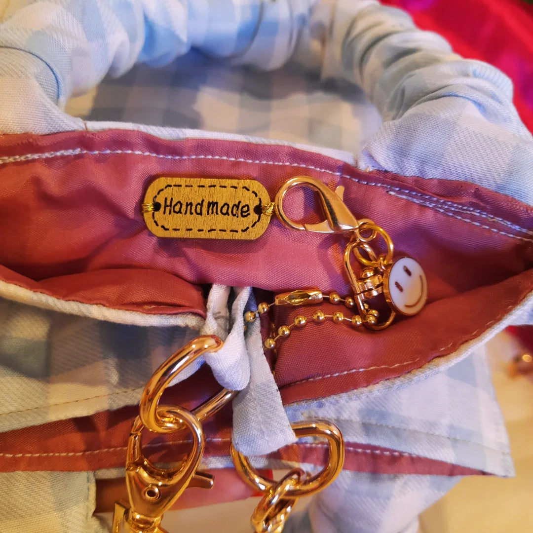 Mala * A Delicadeza *  — Scrunchie Bag Exclusiva - Coleção 5 Sentidos