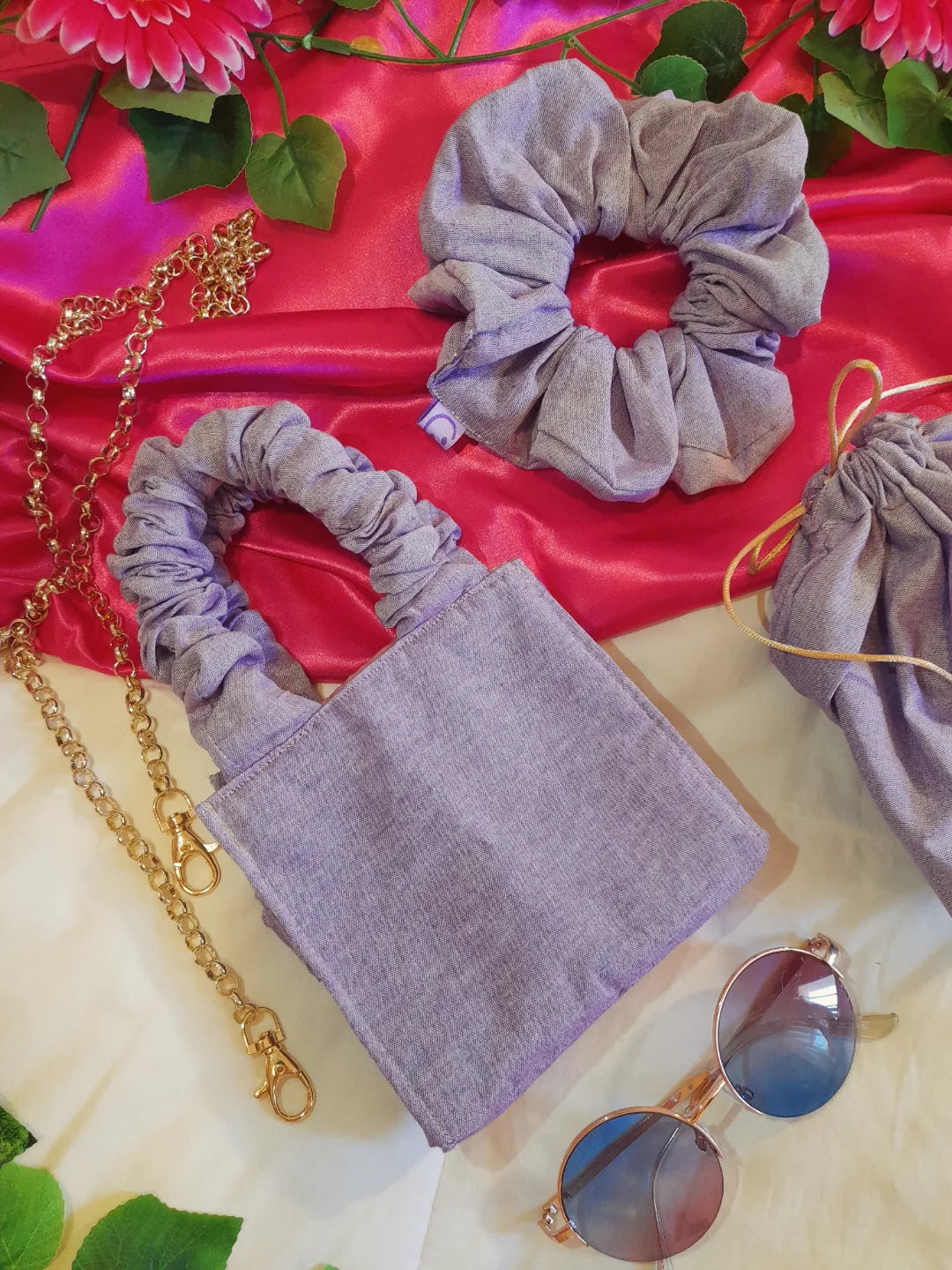 Mala * A Doçura * — Scrunchie Bag Exclusiva - Coleção 5 Sentidos