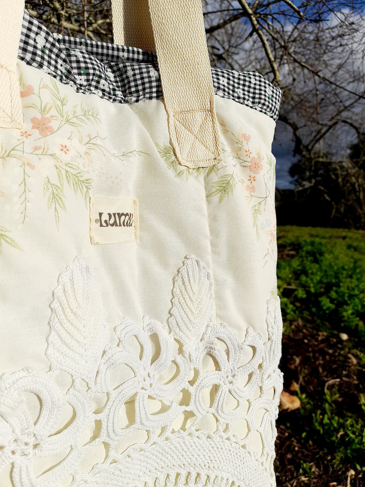 Mala Tote Bag Jardim Vintage