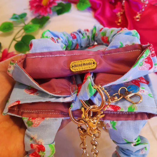 Mala * A Alegria * — Scrunchie Bag Exclusiva - Coleção 5 Sentidos