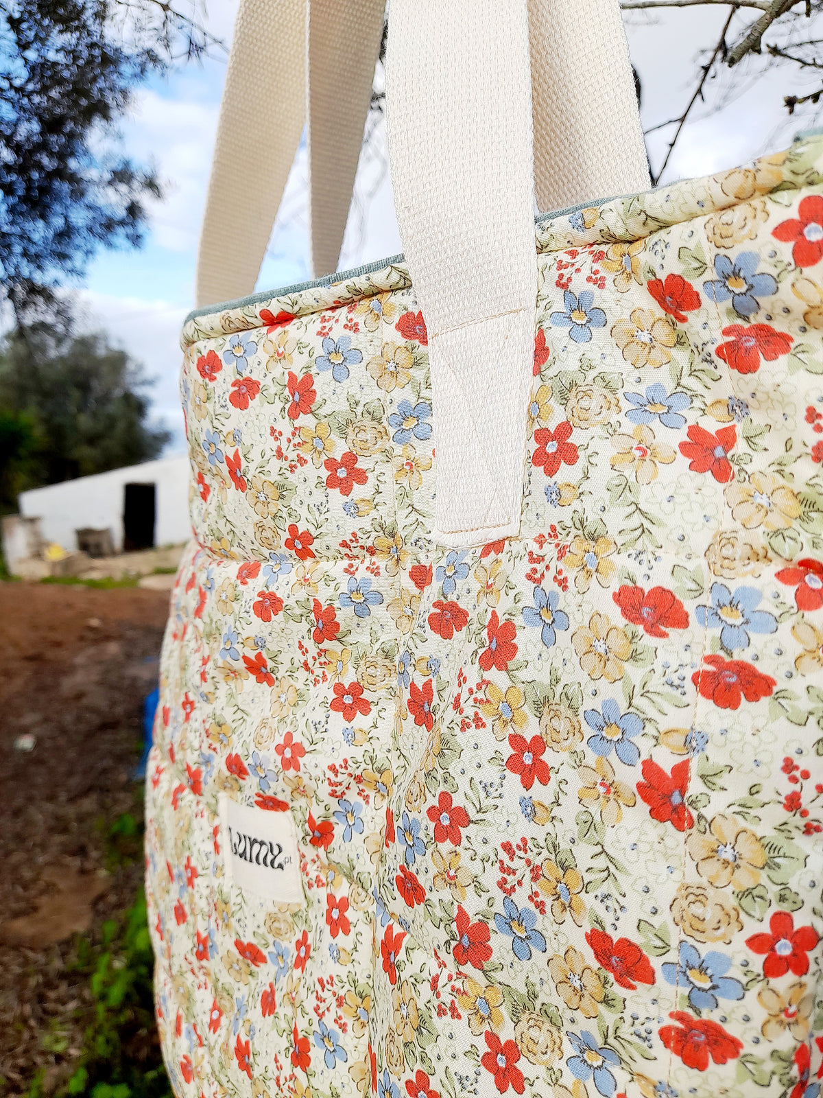 Mala Tote Bag Flores do Campo