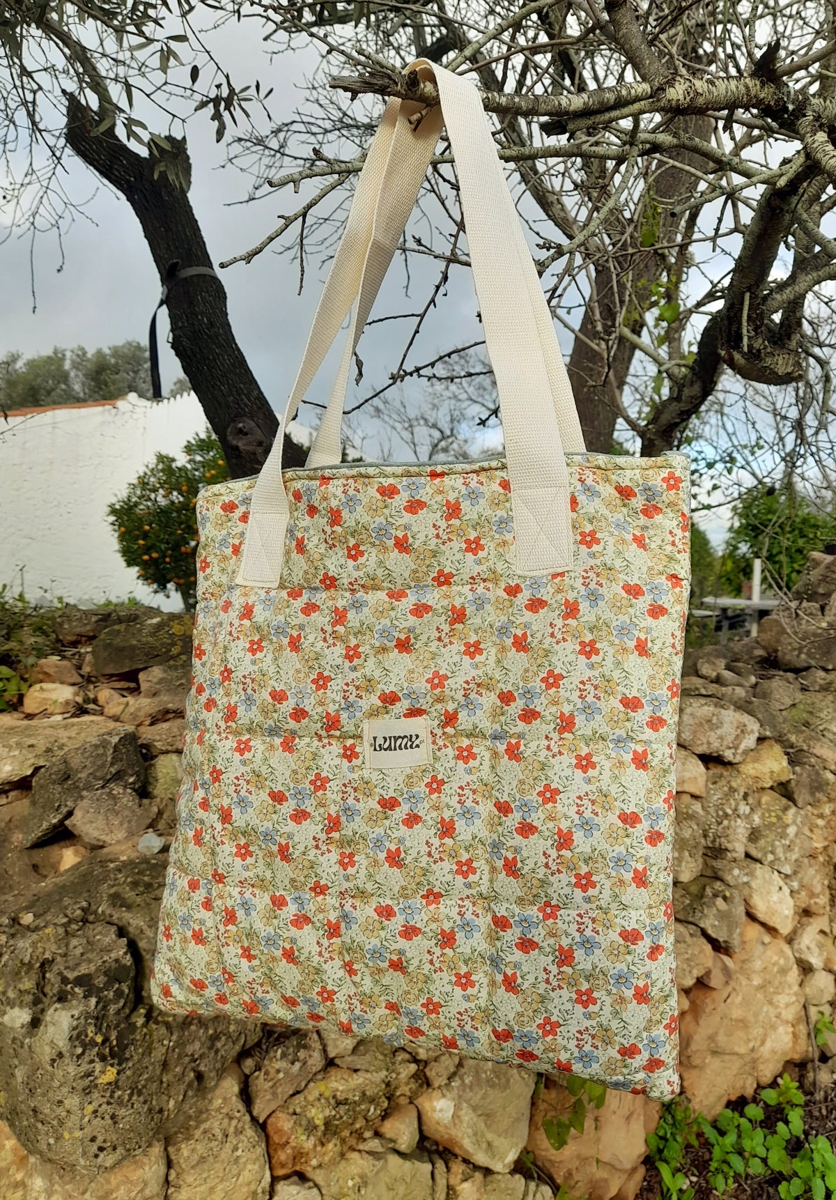 Mala Tote Bag Flores do Campo