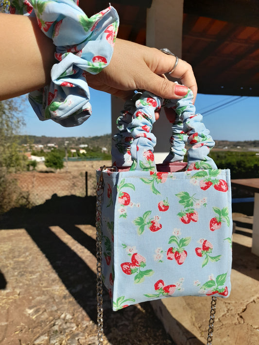 Mala * A Alegria * — Scrunchie Bag Exclusiva - Coleção 5 Sentidos