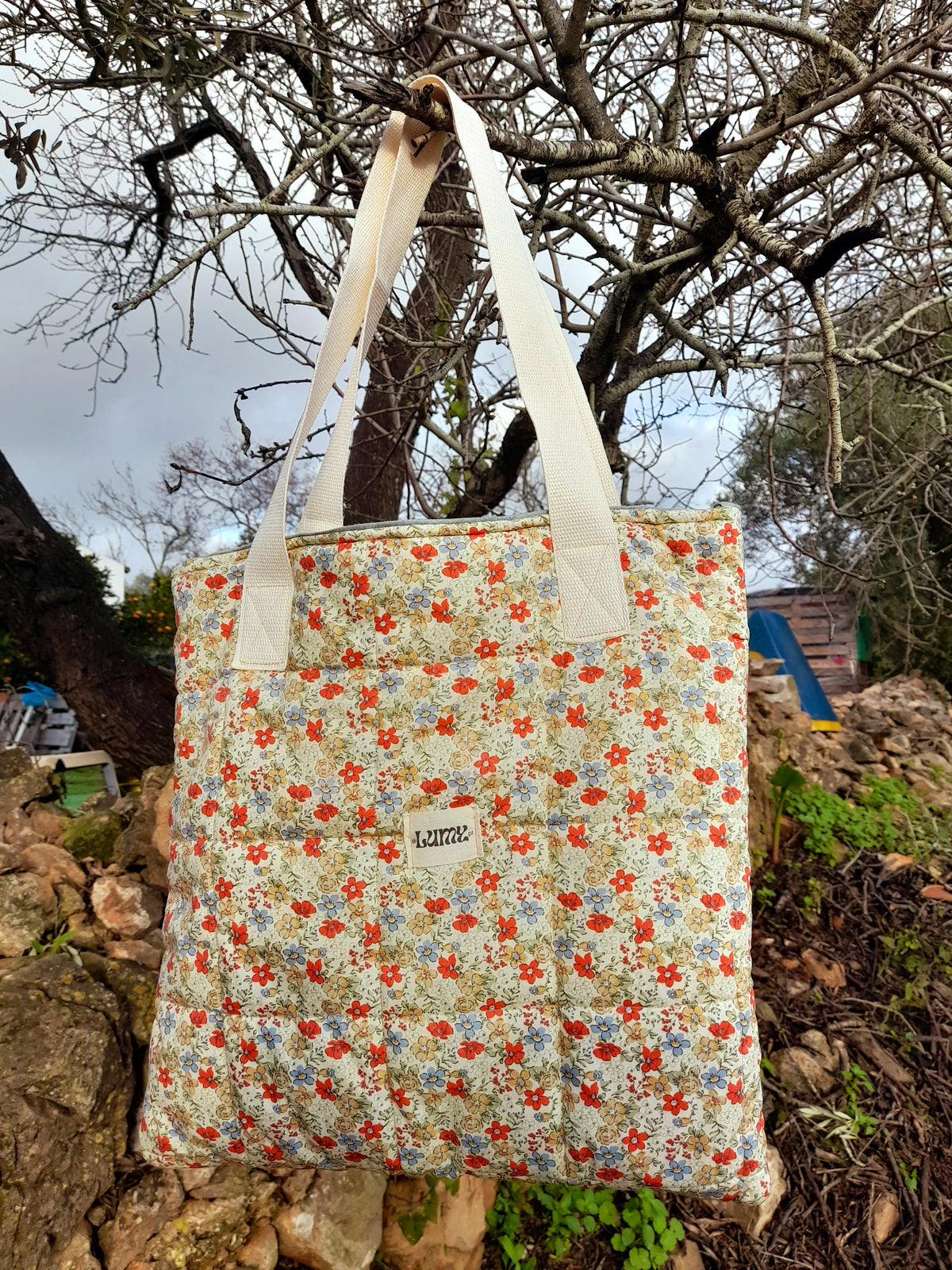 Mala Tote Bag Flores do Campo