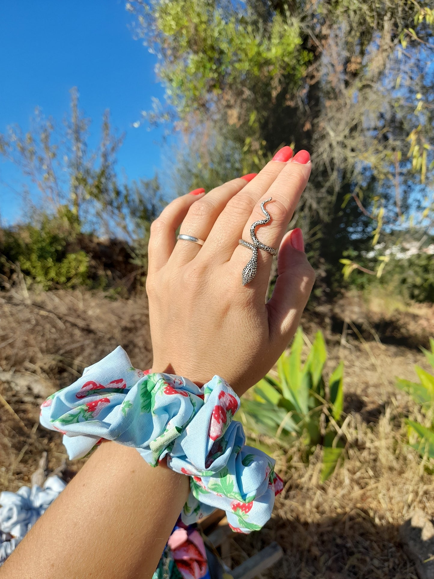 Mala * A Alegria * — Scrunchie Bag Exclusiva - Coleção 5 Sentidos