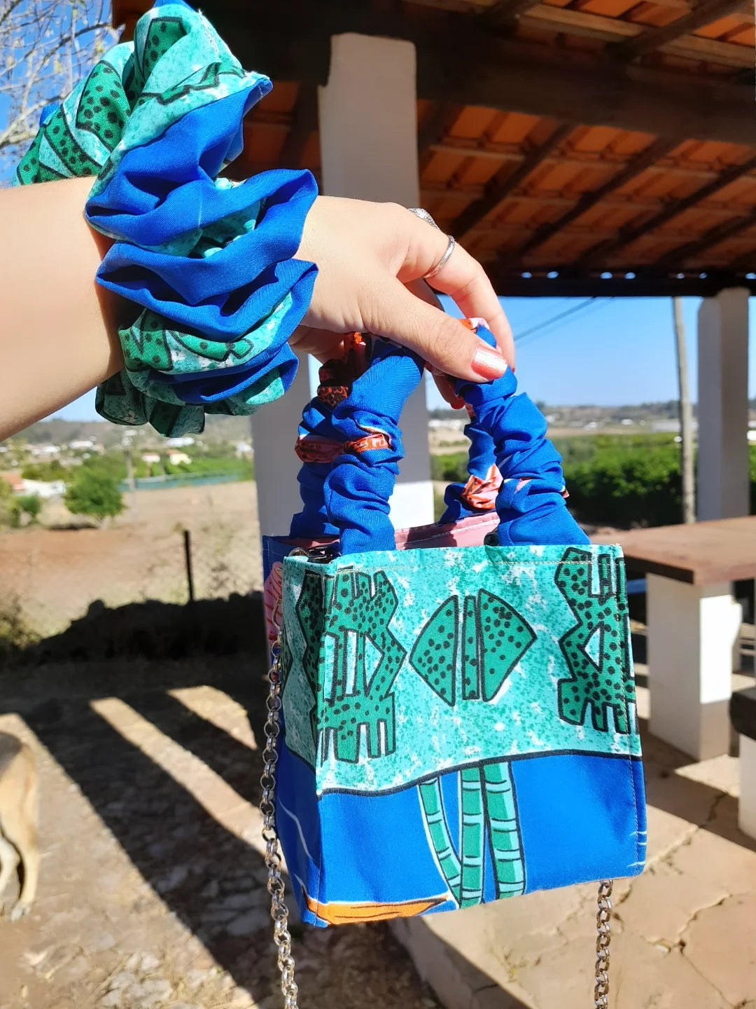 Mala * A Força * — Scrunchie Bag Exclusiva - Coleção 5 Sentidos