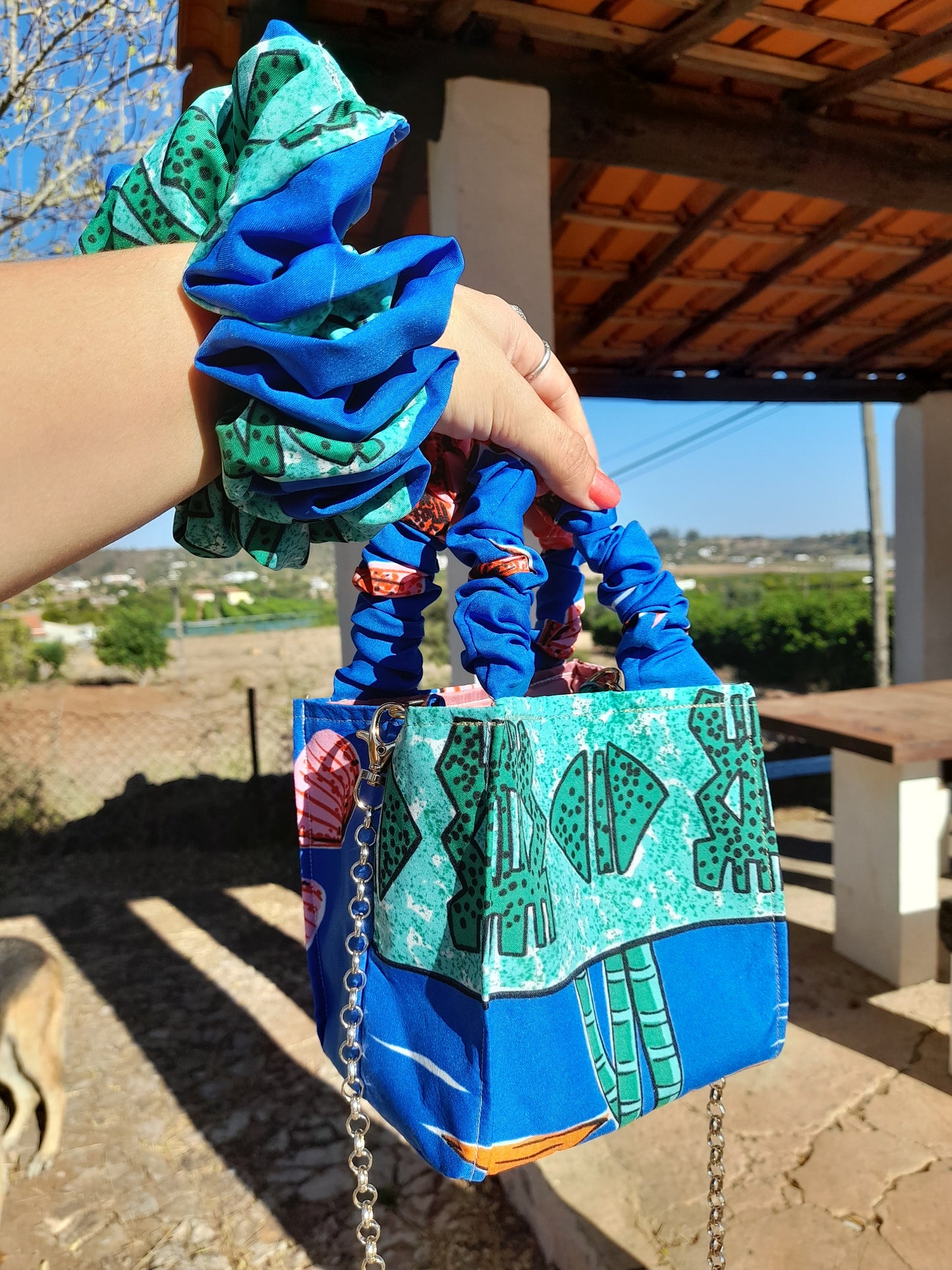 Mala * A Força * — Scrunchie Bag Exclusiva - Coleção 5 Sentidos