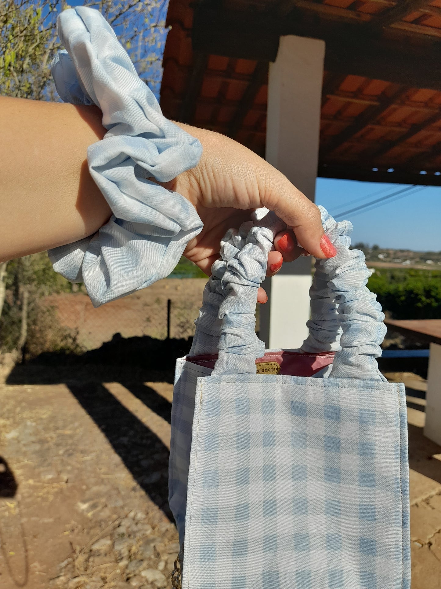Mala * A Delicadeza *  — Scrunchie Bag Exclusiva - Coleção 5 Sentidos