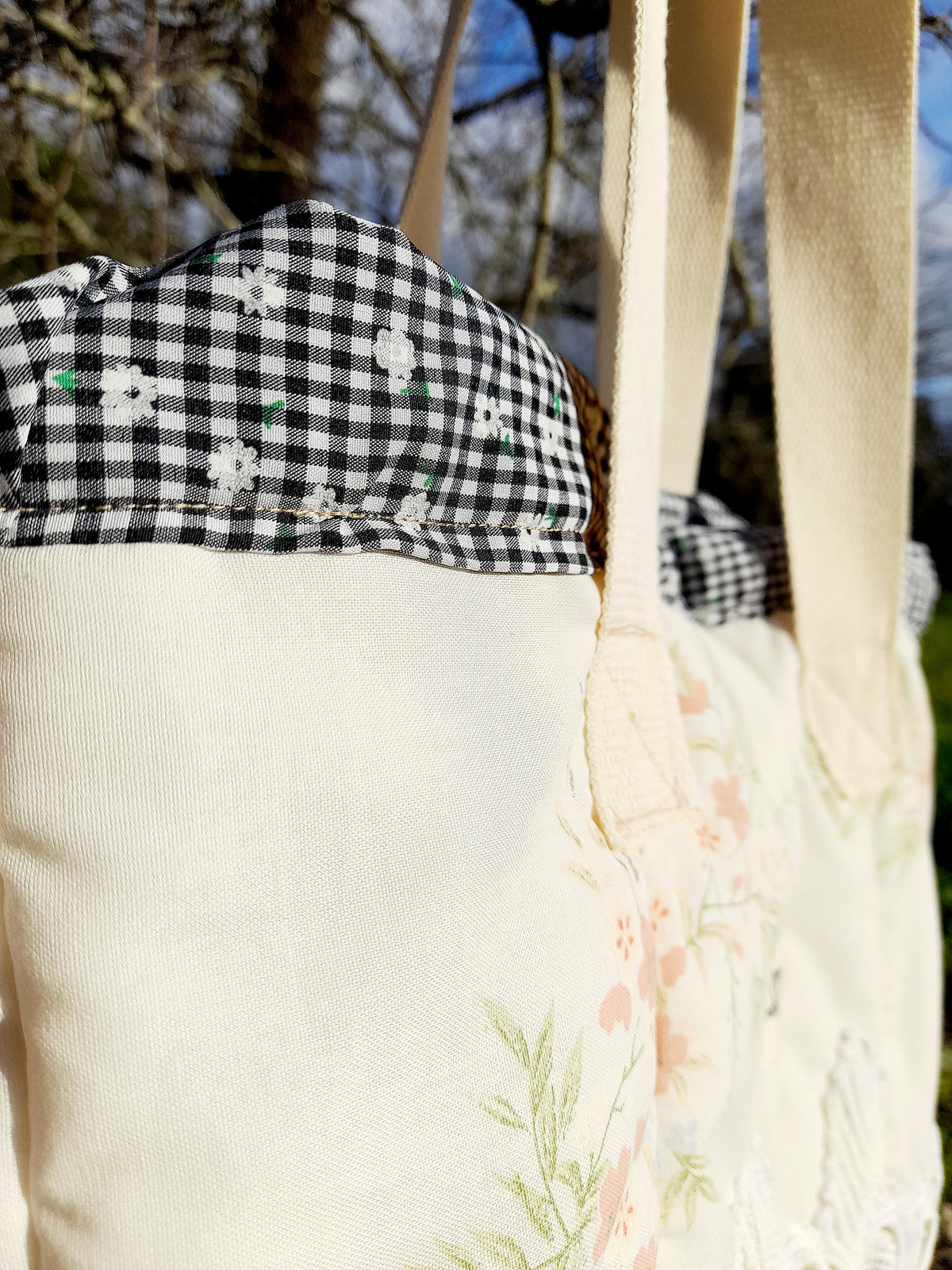 Mala Tote Bag Jardim Vintage