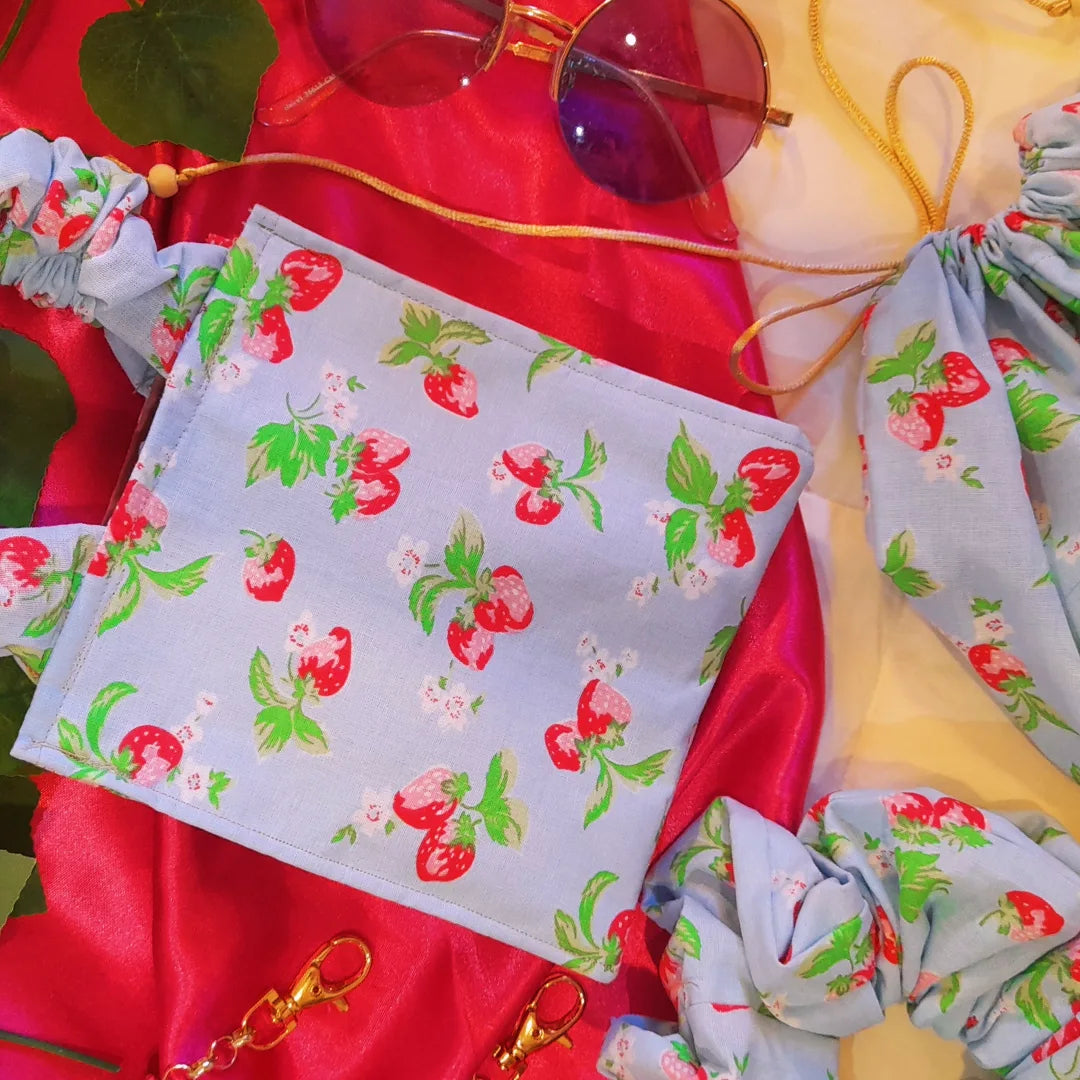 Mala * A Alegria * — Scrunchie Bag Exclusiva - Coleção 5 Sentidos